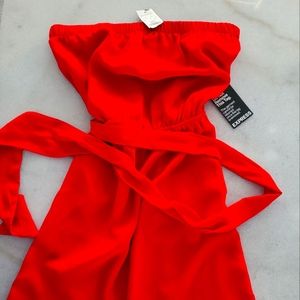 Express Small Red Dress